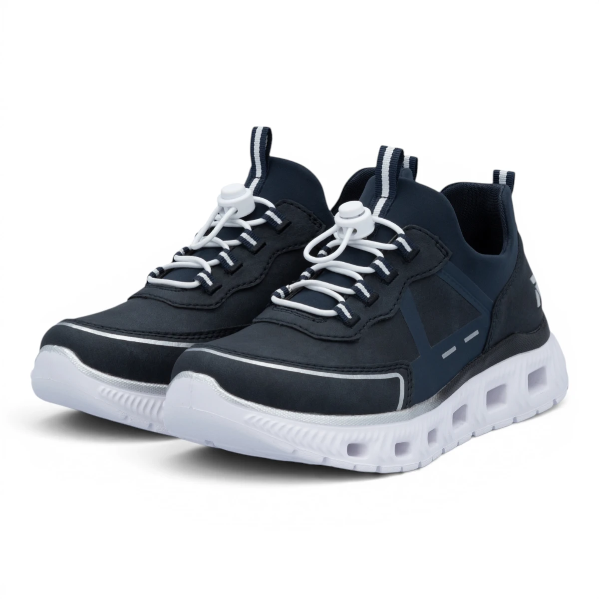 M6062-14 Ženske plave slip-on tenisice - Rieker