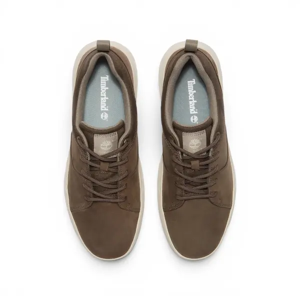 TB0A69G9W071 Smeđe kožne tenisice za urbani stil – Timberland