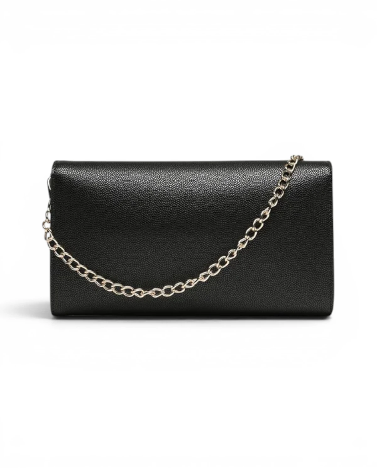 VBS1R401G-NERO/GOLD Crna torbica na preklop VBS1R401G - Valentino Bags