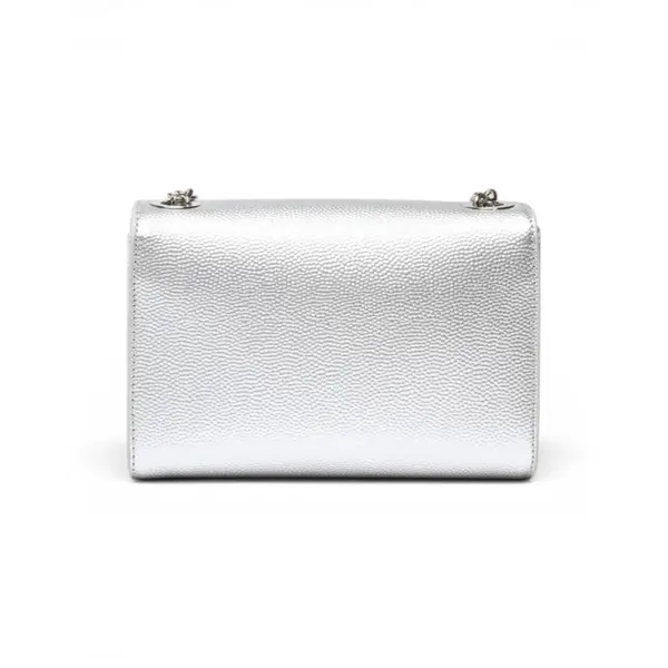 VBS1R403G-ARGENTO Srebrna torbica na preklop VBS1R403G - Valentino Bags