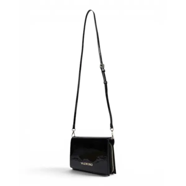 VBS9IE17VER-NERO Crna lakirana torbica preko ramena VBS9IE17VER - Valentino Bags