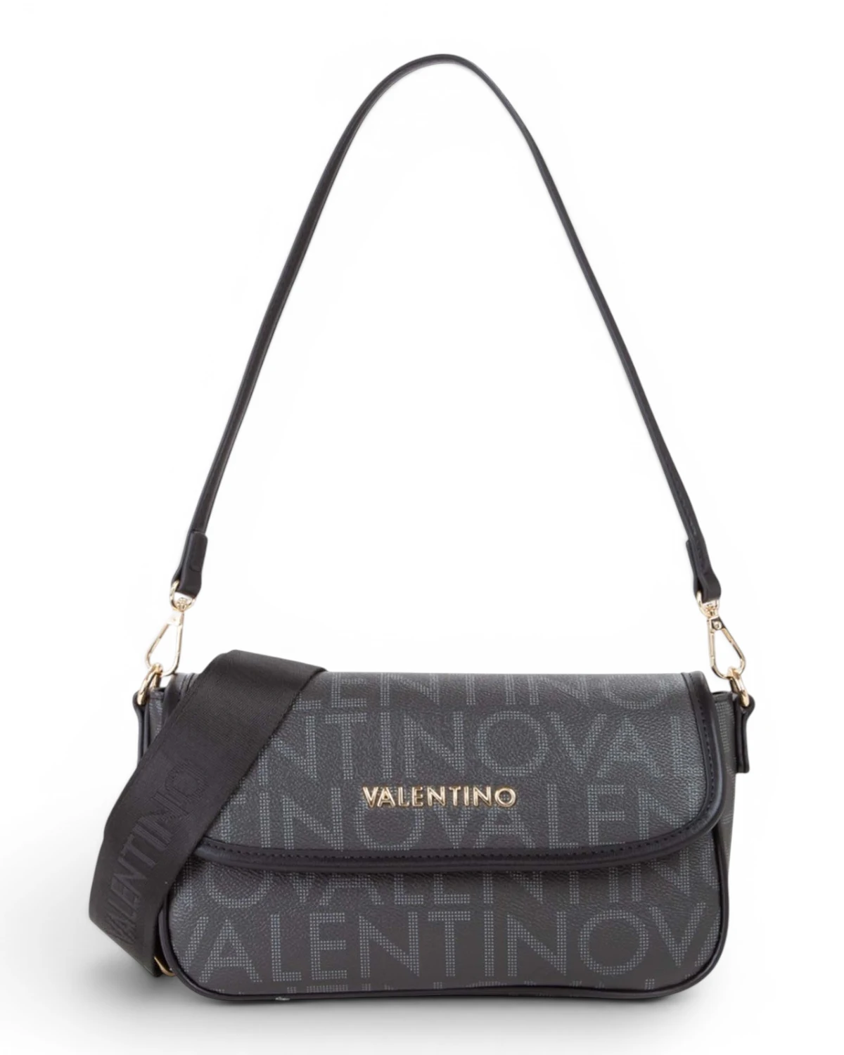 VBS9IS09-NERO Crna torbica na preklop VBS9IS09 - Valentino Bags