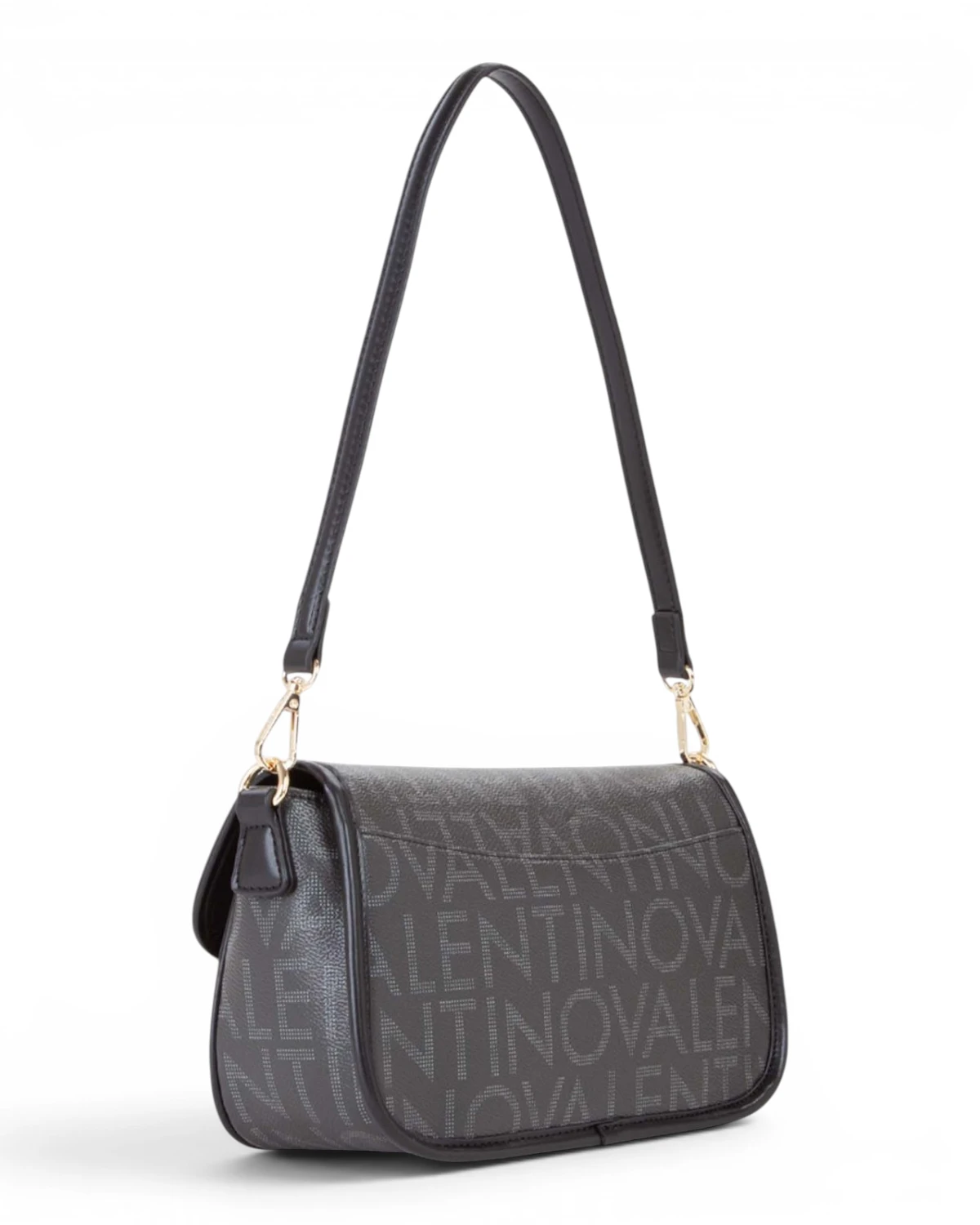 VBS9IS09-NERO Crna torbica na preklop VBS9IS09 - Valentino Bags