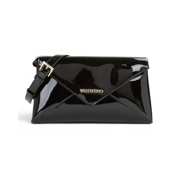 VBS9OS17VER-NERO Crna lakirana torbica preko ramena VBS9OS17VER - Valentino Bags