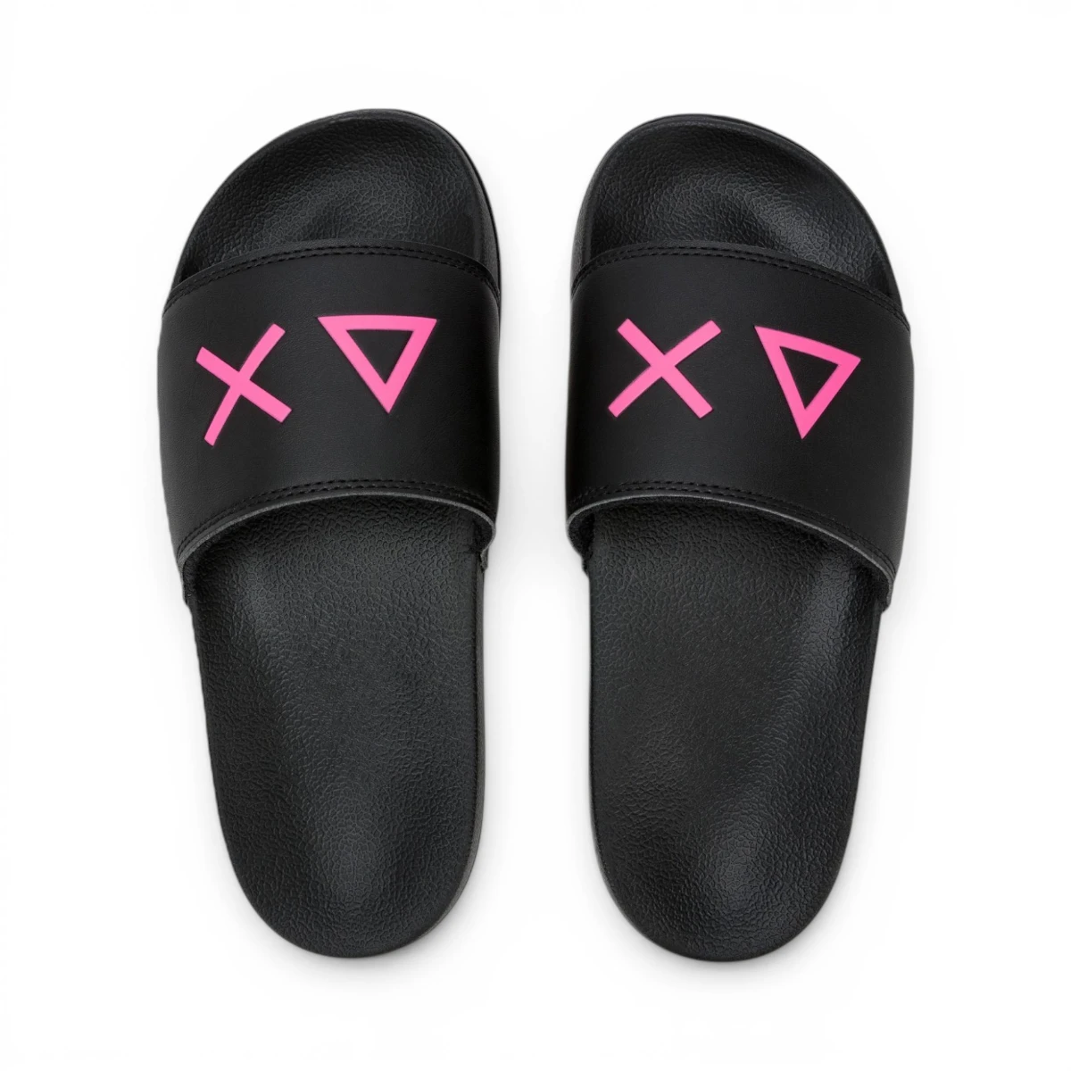 X36210-11 Crne ženske natikače Slippers Logo – SUN68