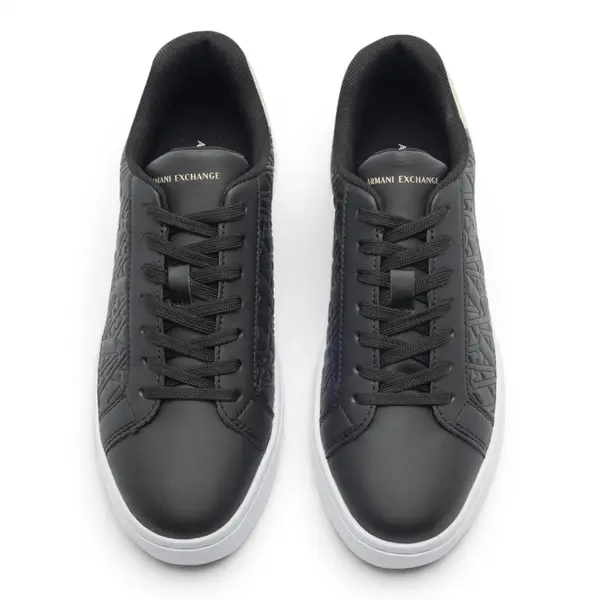 XDX165 XV891  T780 ARMANI EXCHANGE footwear BLACK+PALE GOLD