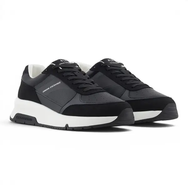 XUX225 XV862 K001 ARMANI EXCHANGE footwear BLACK+BLACK