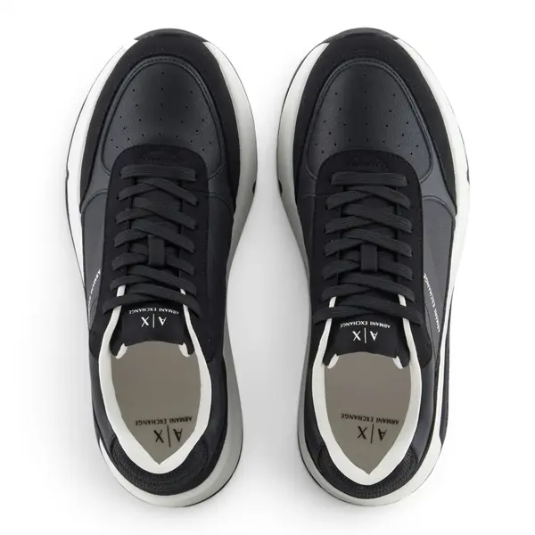 XUX225 XV862 K001 ARMANI EXCHANGE footwear BLACK+BLACK