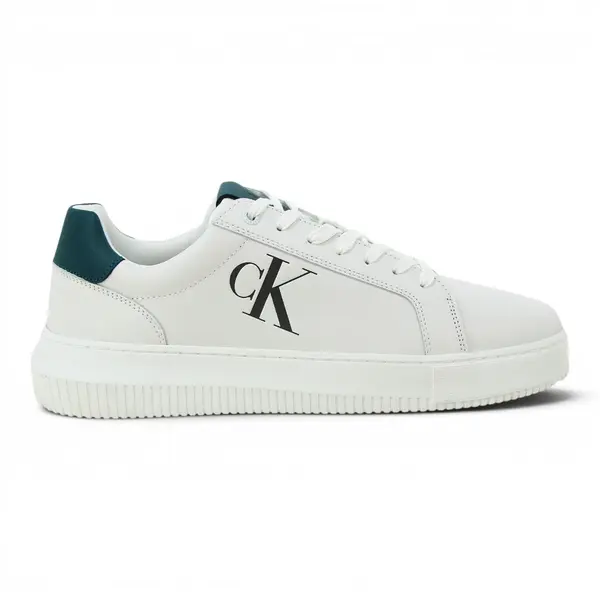 YM0YM00775-01V Bijele muške kožne tenisice Chunky Cupsole – Calvin Klein