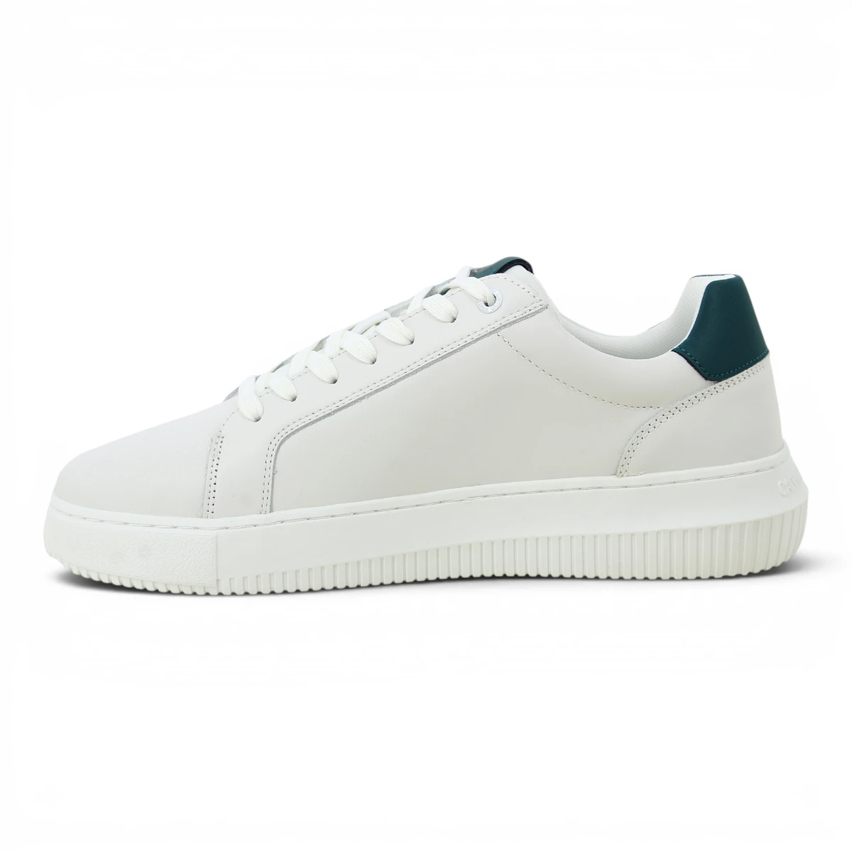 YM0YM00775-01V Bijele muške kožne tenisice Chunky Cupsole – Calvin Klein