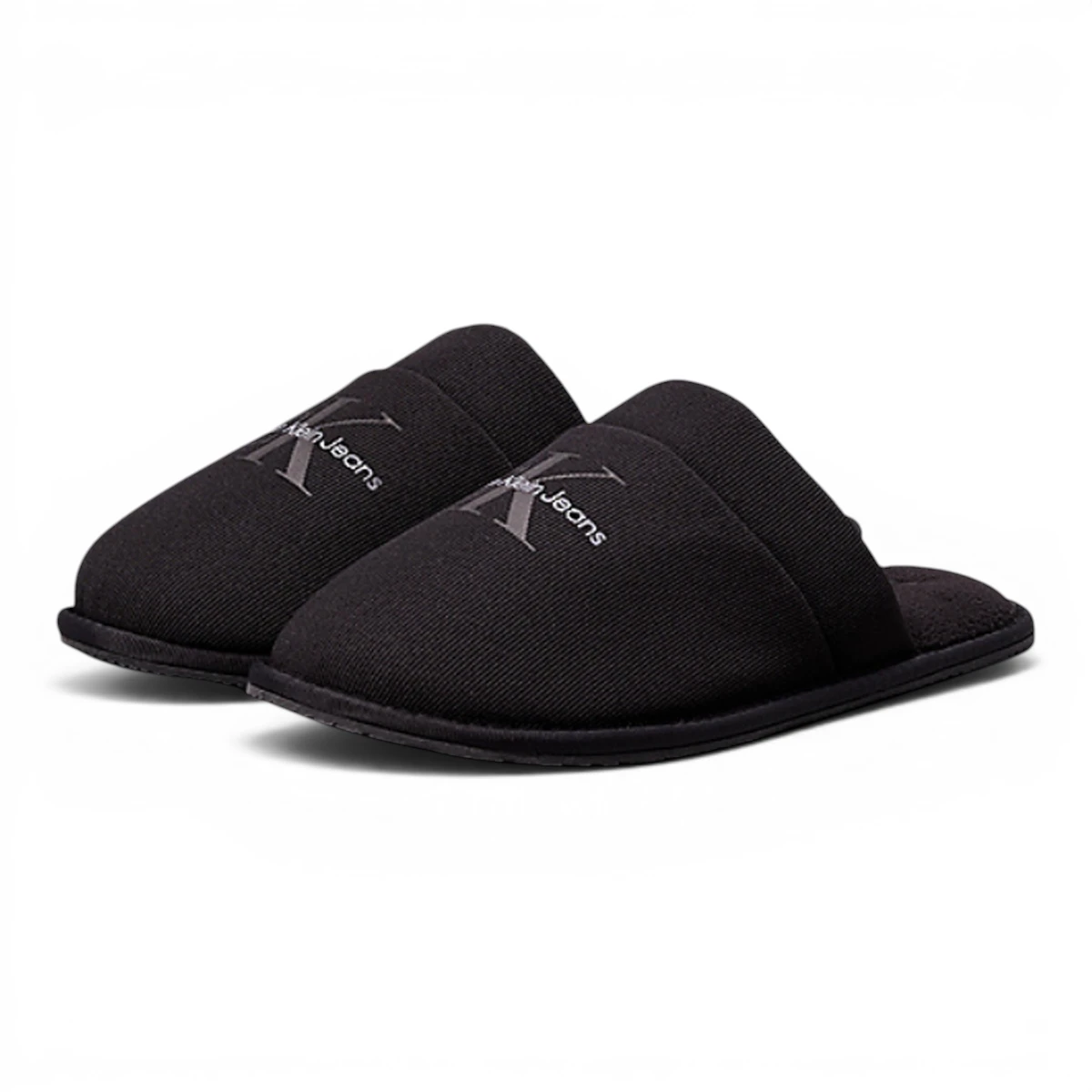 YM0YM01134-0GJ CK JEANS HOTEL SLIPPER Triple Black