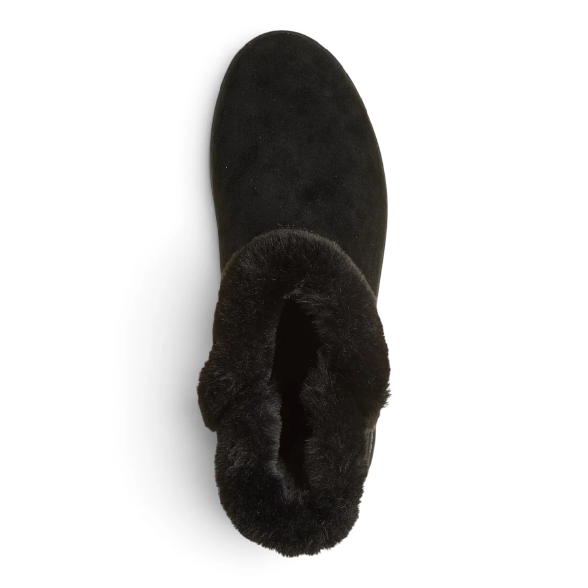 144745-BBK Ženske Zimske Gležnjače Relaxed Fit On-the-GO Stellar - Cozy Step (Crna) — Skechers