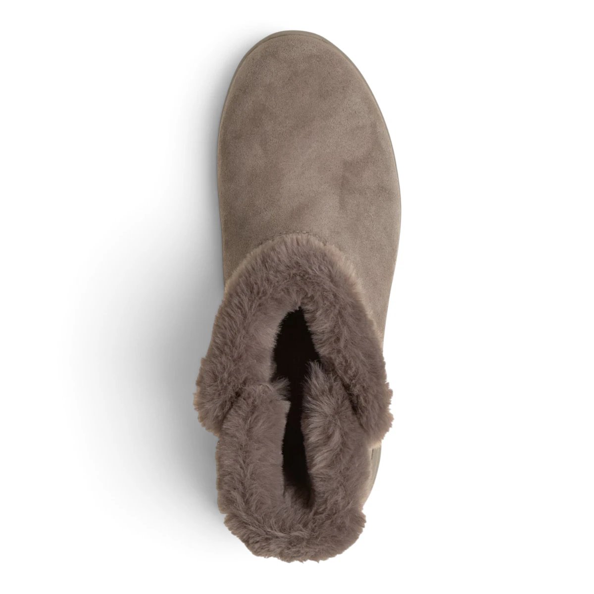 144745-DKTP Ženske Zimske Gležnjače Relaxed Fit On-the-GO Stellar - Cozy Step (Taupe) — Skechers