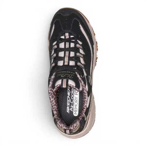 150877-BLK Skechers D'LITES-WILD CHARM