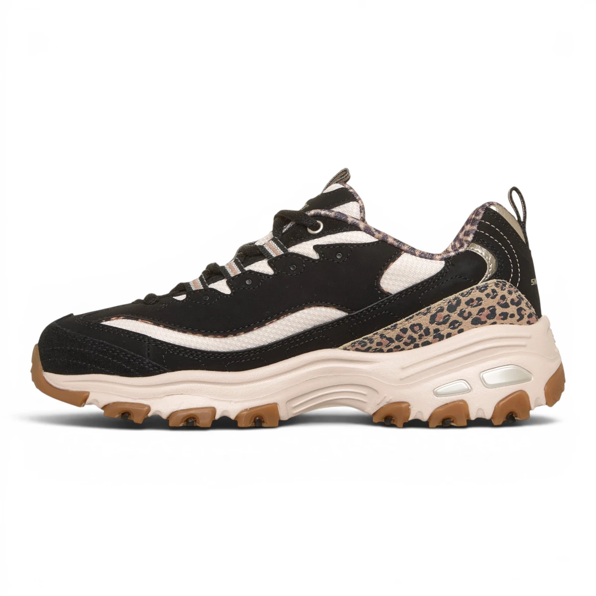 150877-BLK Skechers D'LITES-WILD CHARM
