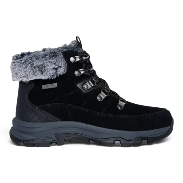 Ženske Zimske Čizme Trego - Snow Worries (Crna) — Skechers