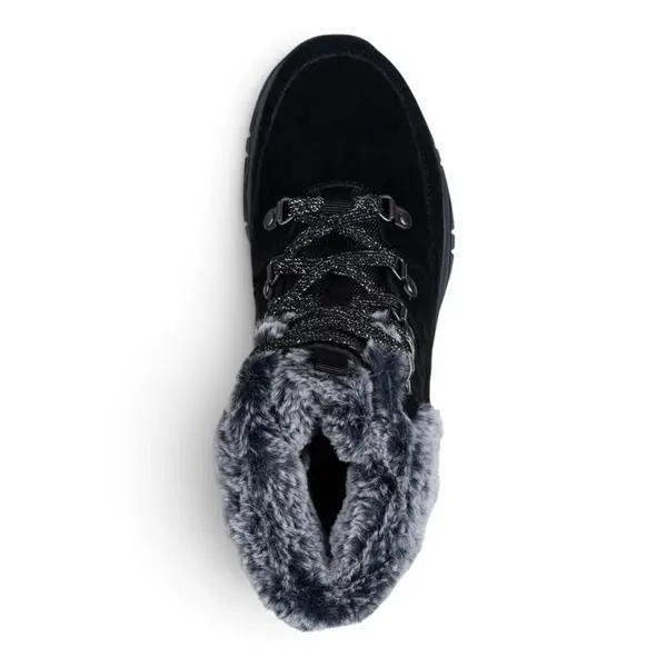 167882-BLK Ženske Zimske Čizme Trego - Snow Worries (Crna) — Skechers