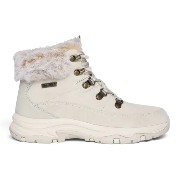 Ženske Zimske Čizme Trego - Snow Worries (Bež) — Skechers