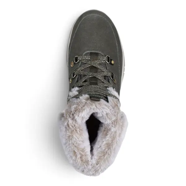 167882-OLV Ženske Zimske Čizme Trego - Snow Worries (Maslinaste) — Skechers