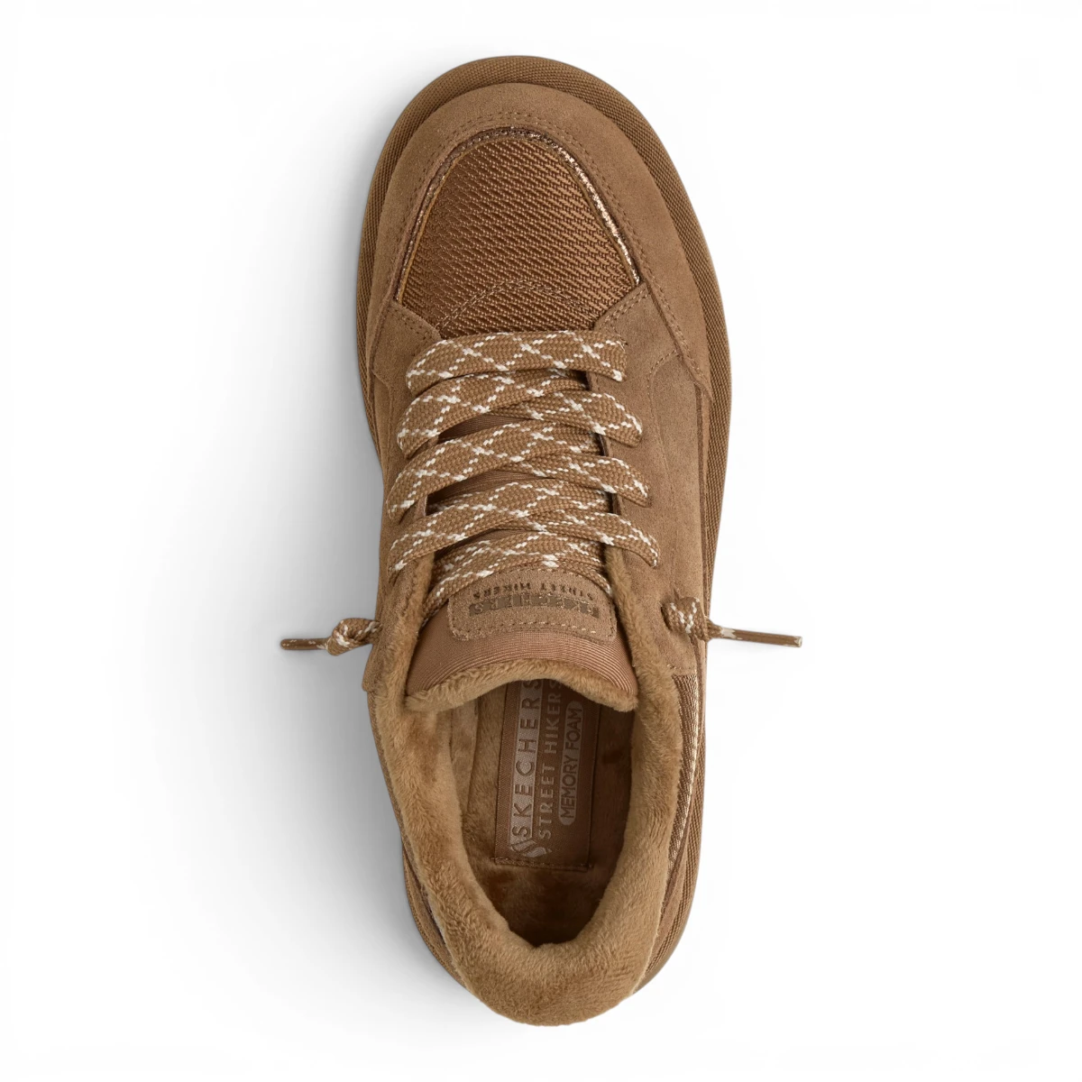 190196-CSNT Ženske Zimske Tenisice Slip-Ins Keepsakes Cozy - Street Hiker EZ — Skechers