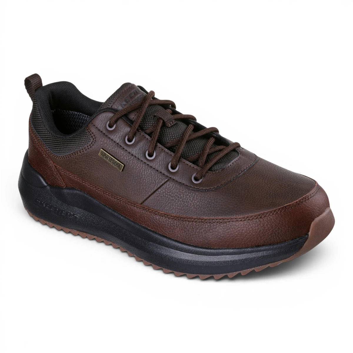 210951-RDBR Muške tenisice Parnell - Gracen / Smeđa - Skechers