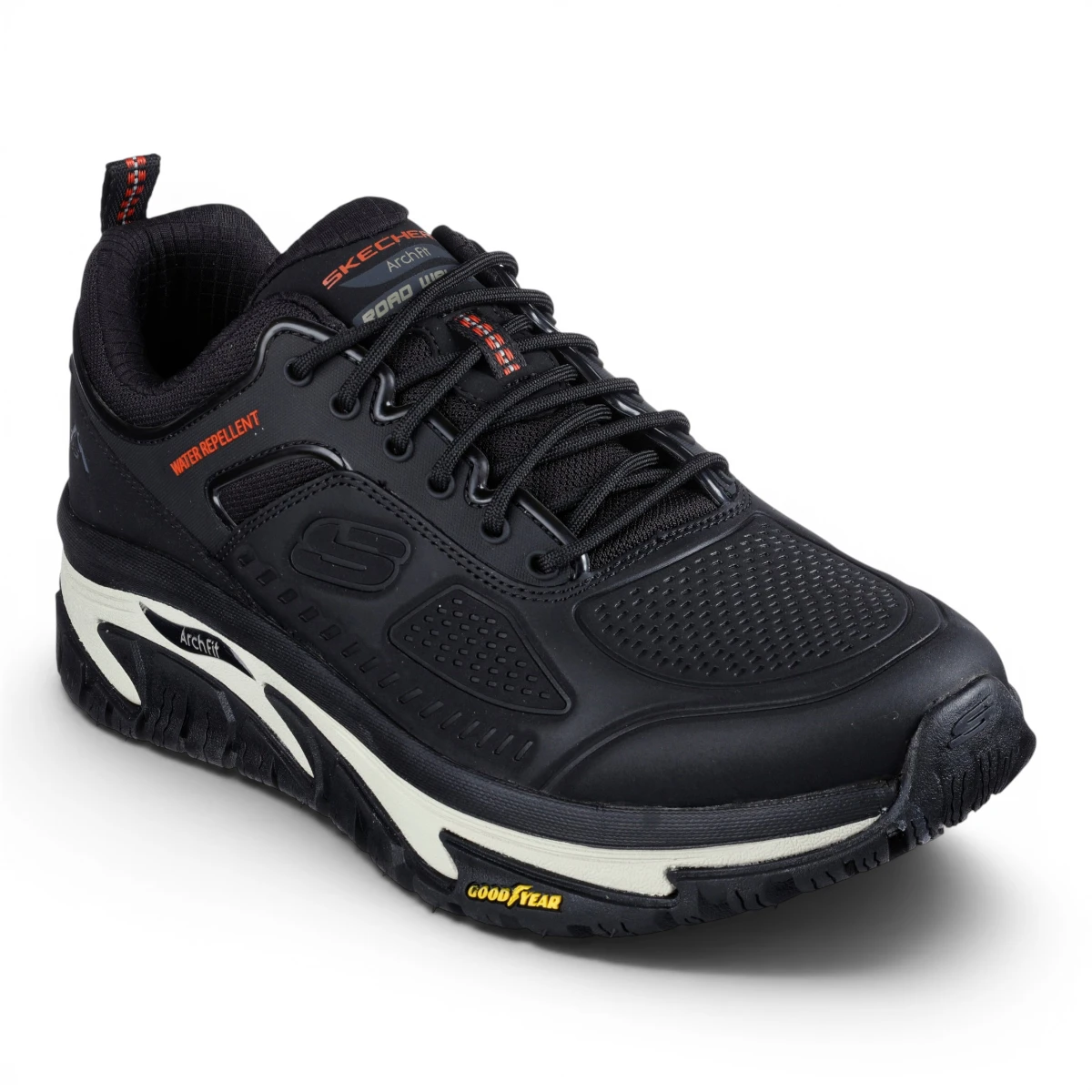 237333-BLK Muške Outdoor Crne Tenisice Recon — Skechers