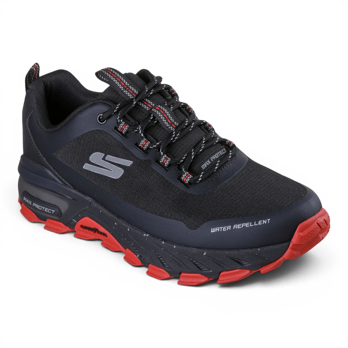237669-BKRD Muške Crne Tenisice Max Protect - Promote Track — Skechers