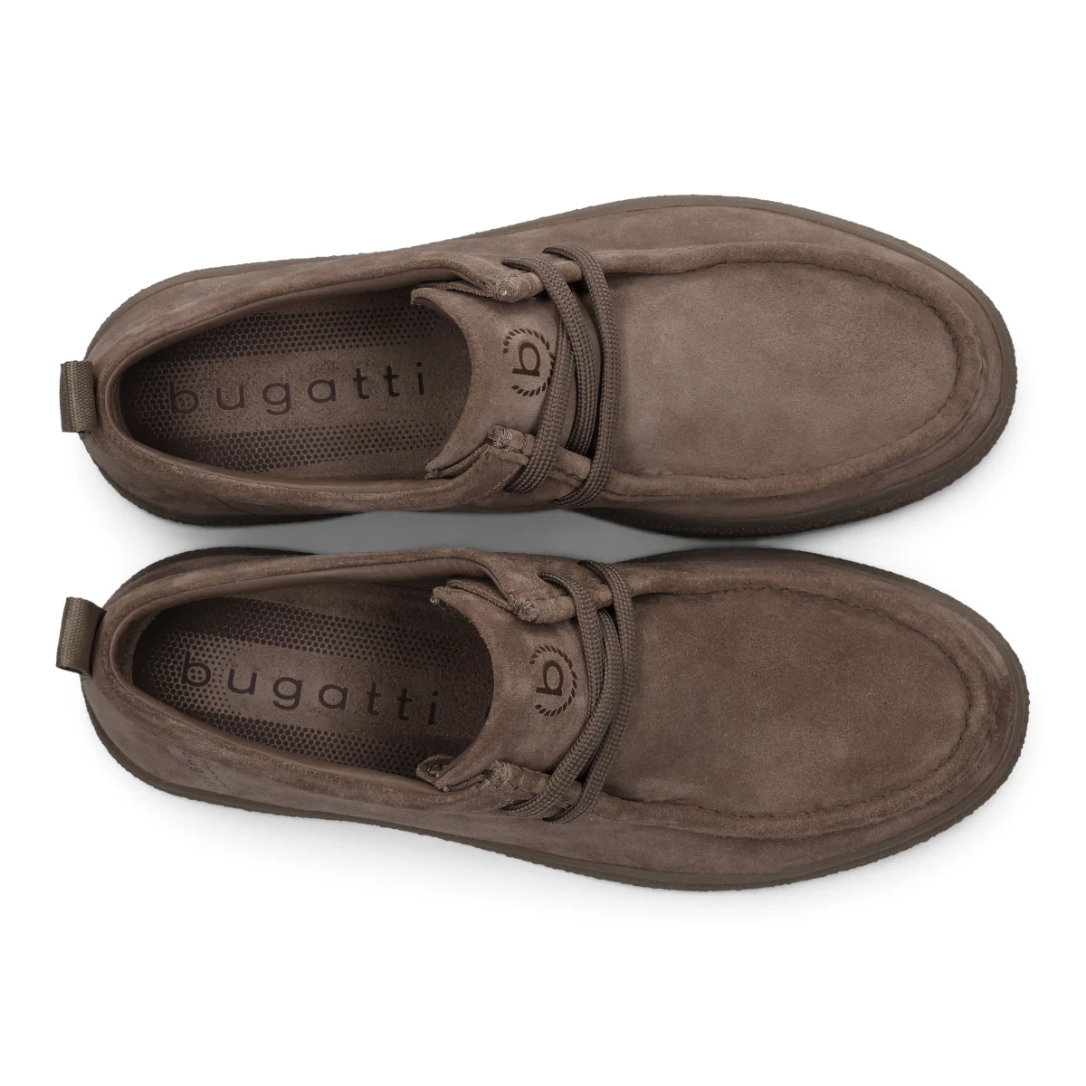 321AP9061400-1400 Muške taupe brušene cipele - Bugatti
