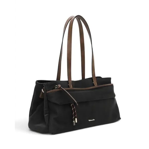 34734-100 Ženska shopper torba Margitta / Crna- Tamaris