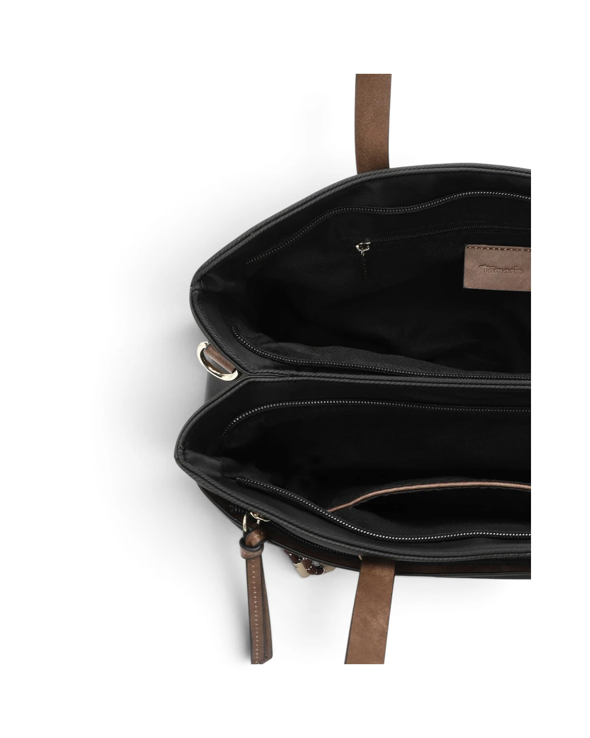 34734-100 Ženska shopper torba Margitta / Crna- Tamaris