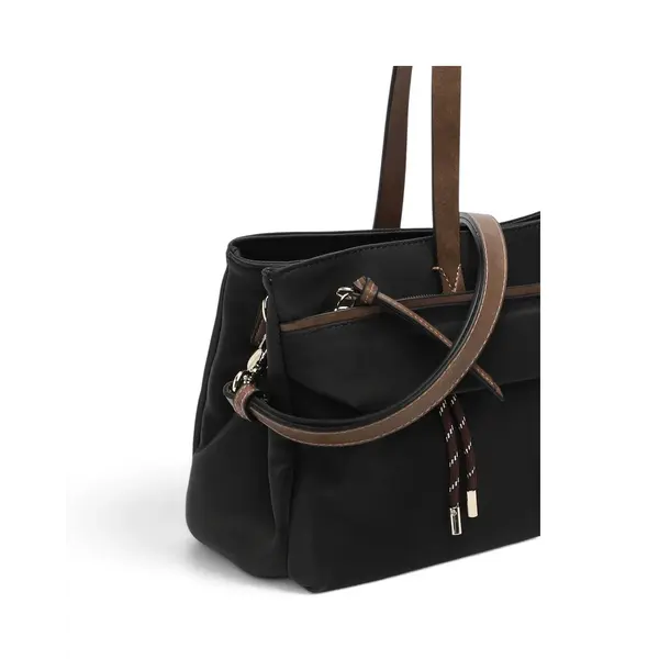 34734-100 Ženska shopper torba Margitta / Crna- Tamaris