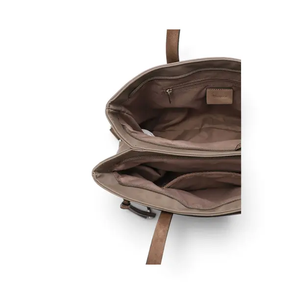 34734-900  Ženska shopper torba Margitta / Taupe - Tamaris