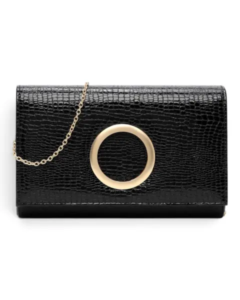 Tamaris Ženska crna pismo torbica-Clutch