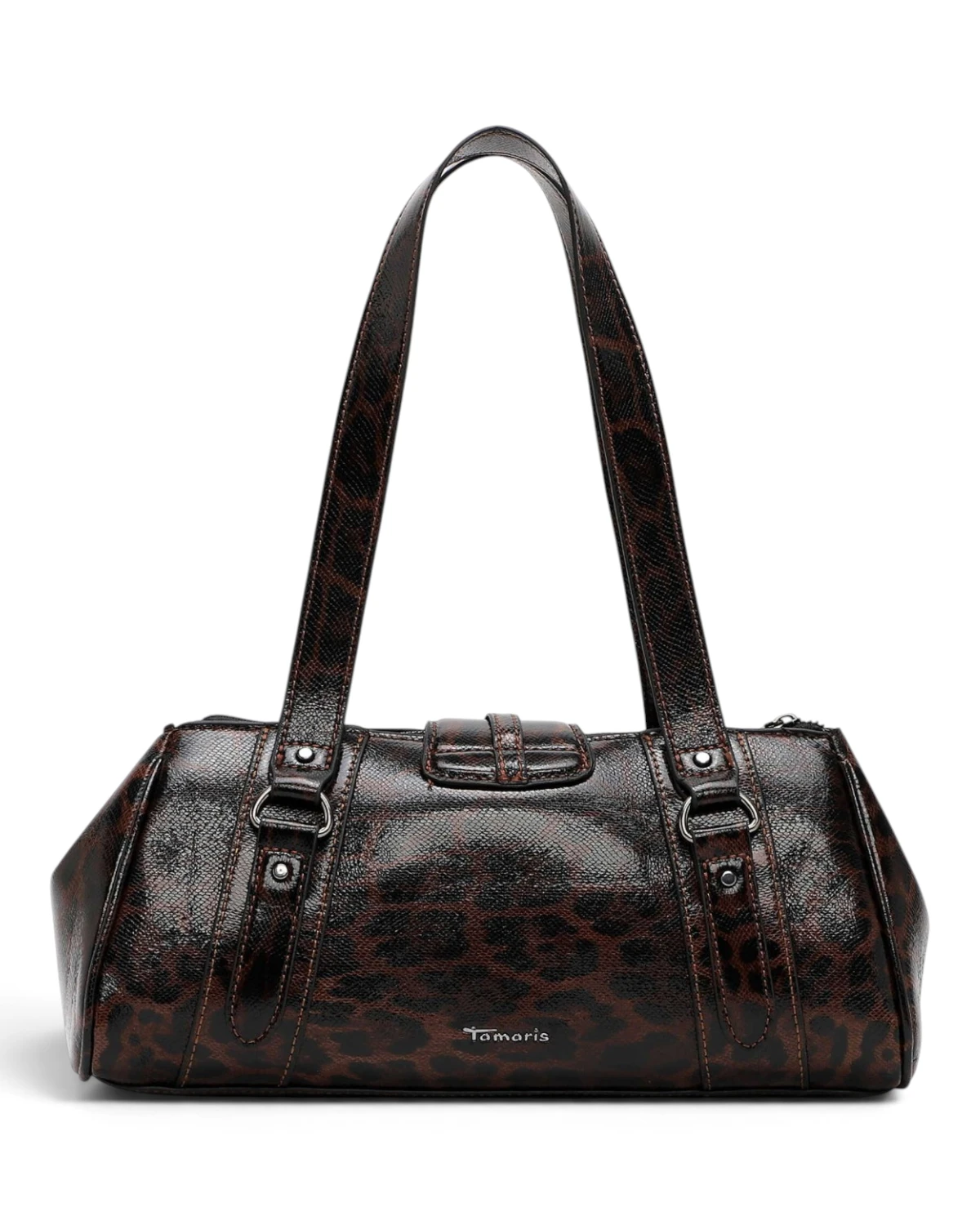 34992-200 Ženska shopper torba Marina Leo / Crno-smeđa - Tamaris