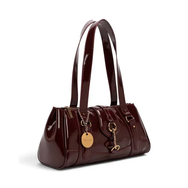 35012-069 Ženska shopper torba Marina / Lakirana crvena - Tamaris
