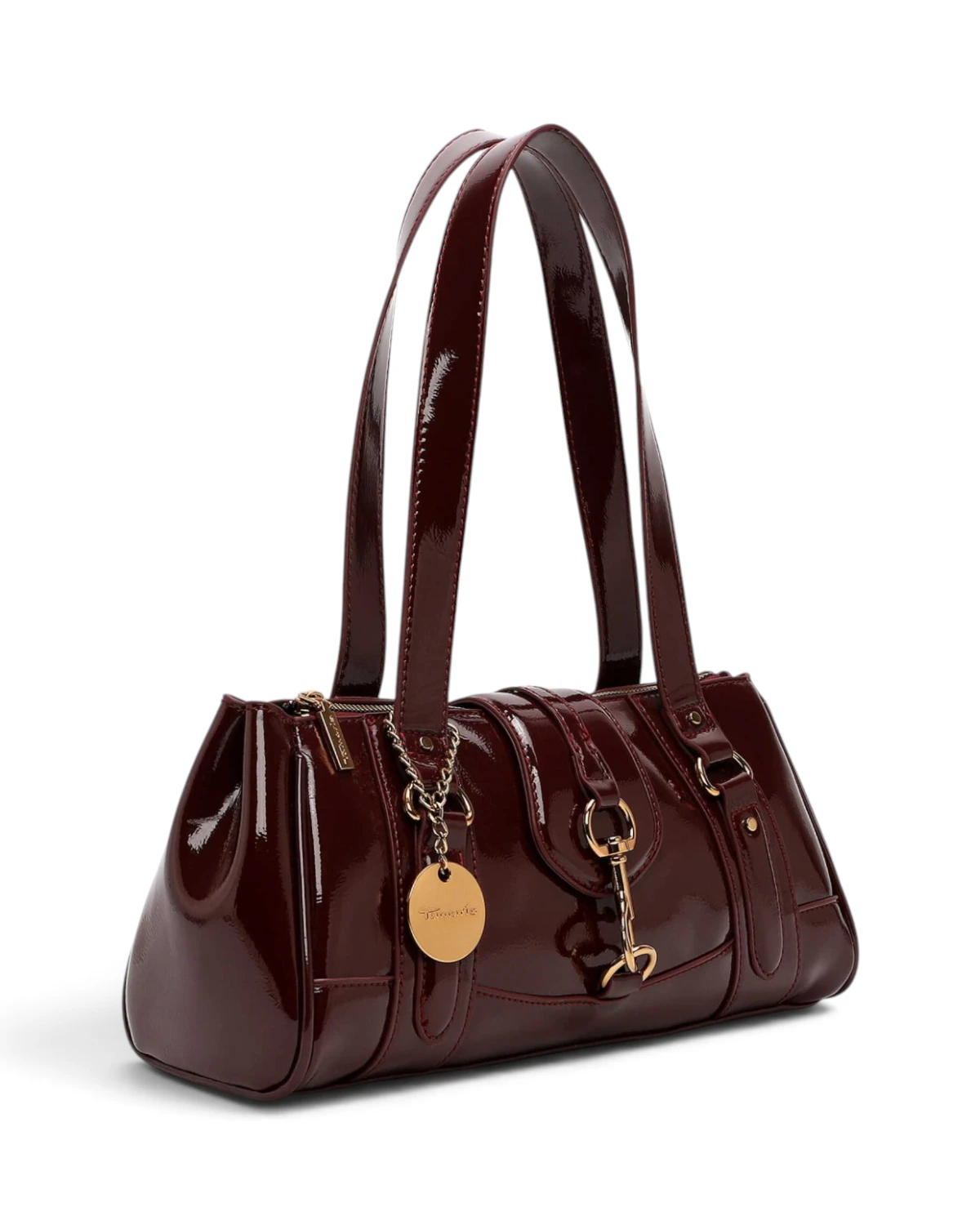 35012-069 Ženska shopper torba Marina / Lakirana crvena - Tamaris