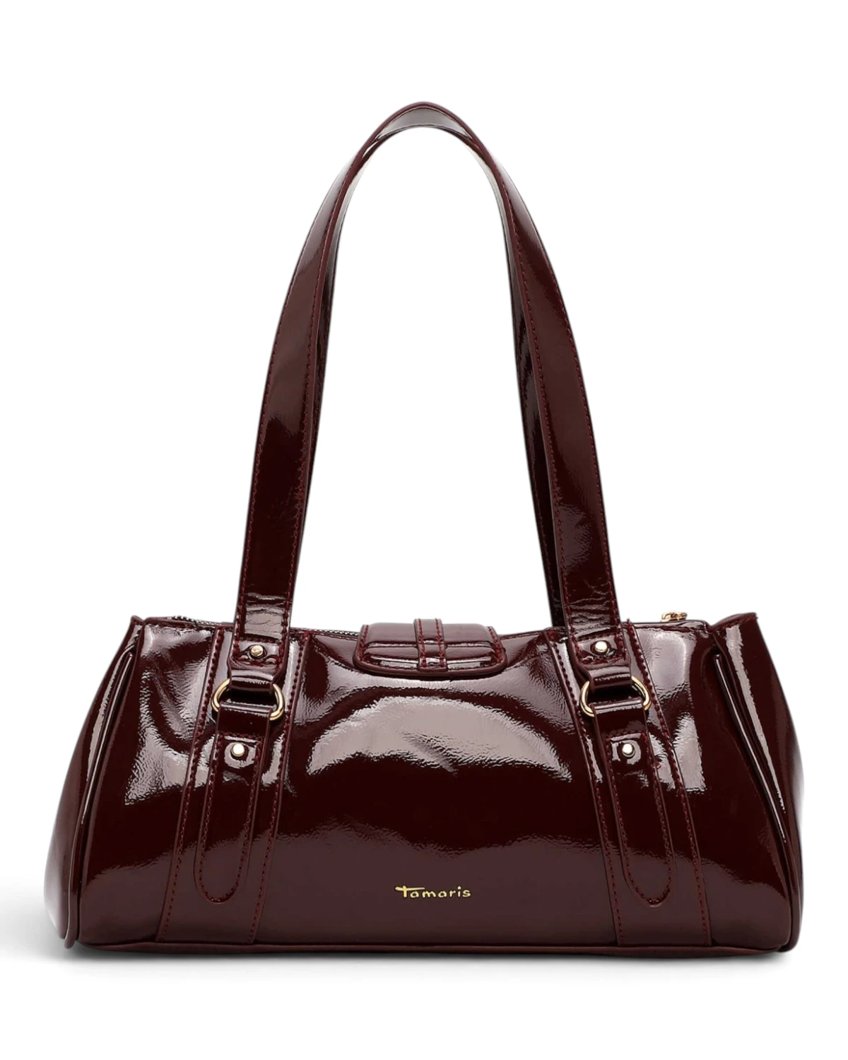 35012-069 Ženska shopper torba Marina / Lakirana crvena - Tamaris