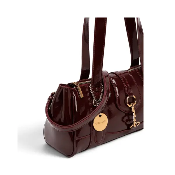 35012-069 Ženska shopper torba Marina / Lakirana crvena - Tamaris