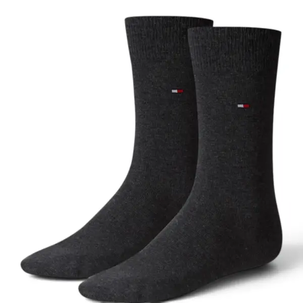 371111030039 TH MEN SOCK CLASSIC 2P anthracite melange
