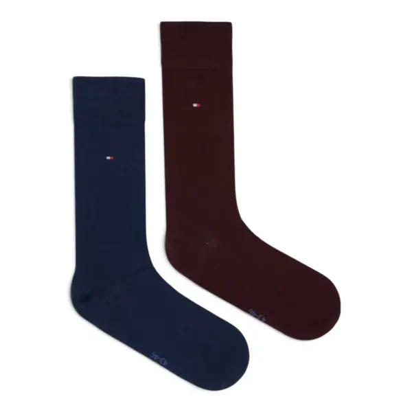 371111151-151 TH men sock classic 2p DEEP ROUGE