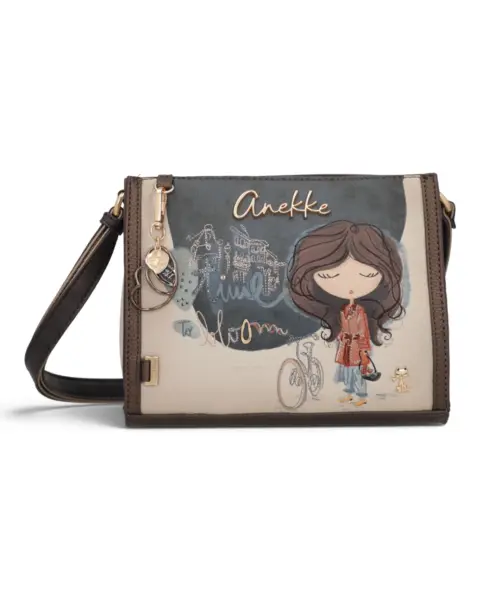 Anekke Tulip crossbody torba s printom