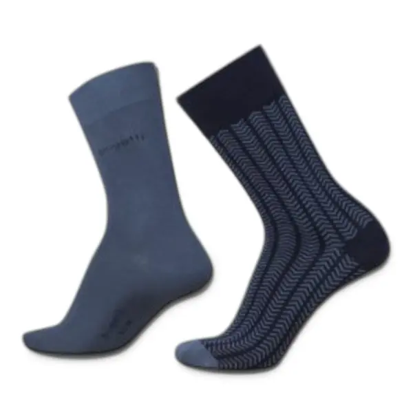 61158545 Bugatti čarape muške 2er herringbone navy