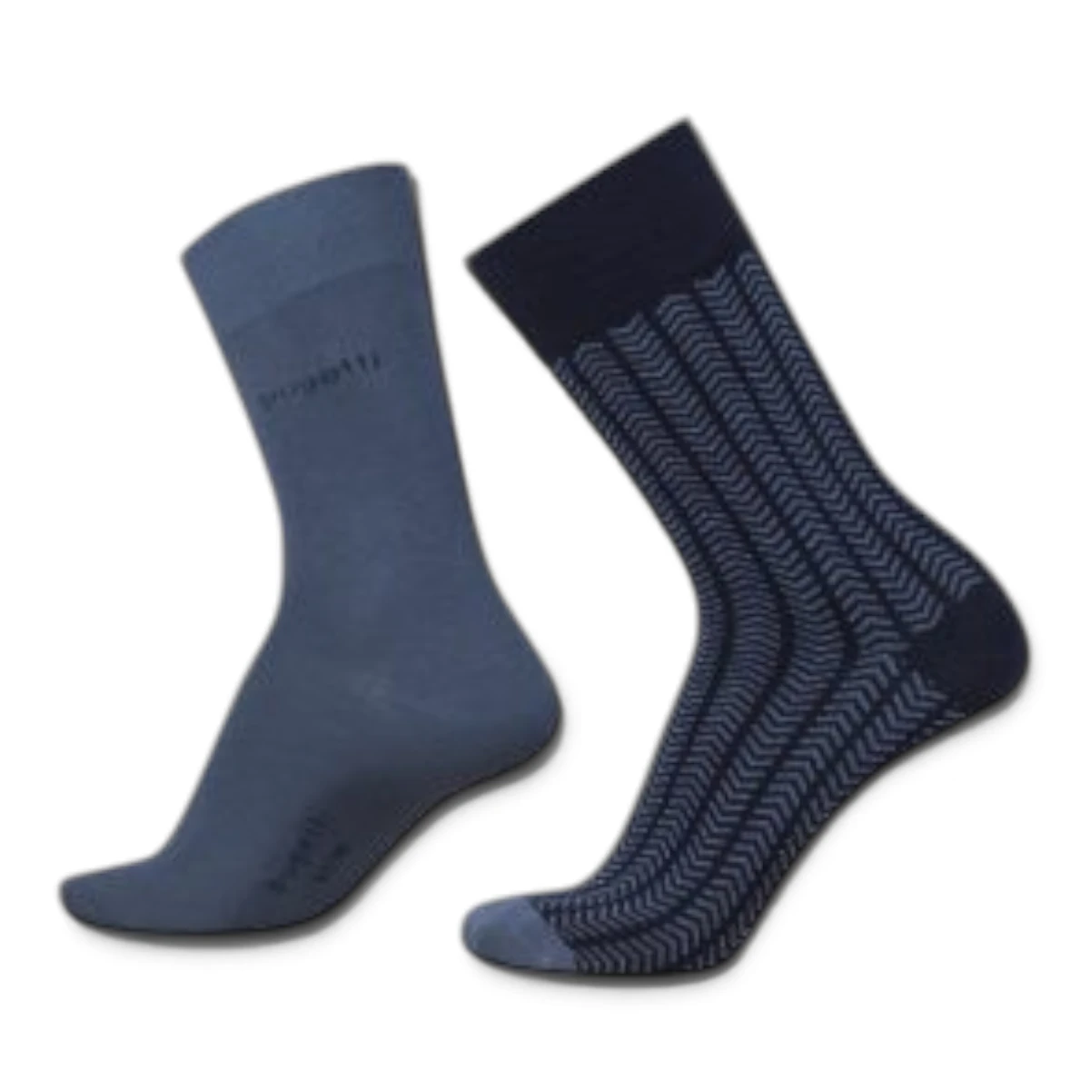 61158545 Bugatti čarape muške 2er herringbone navy