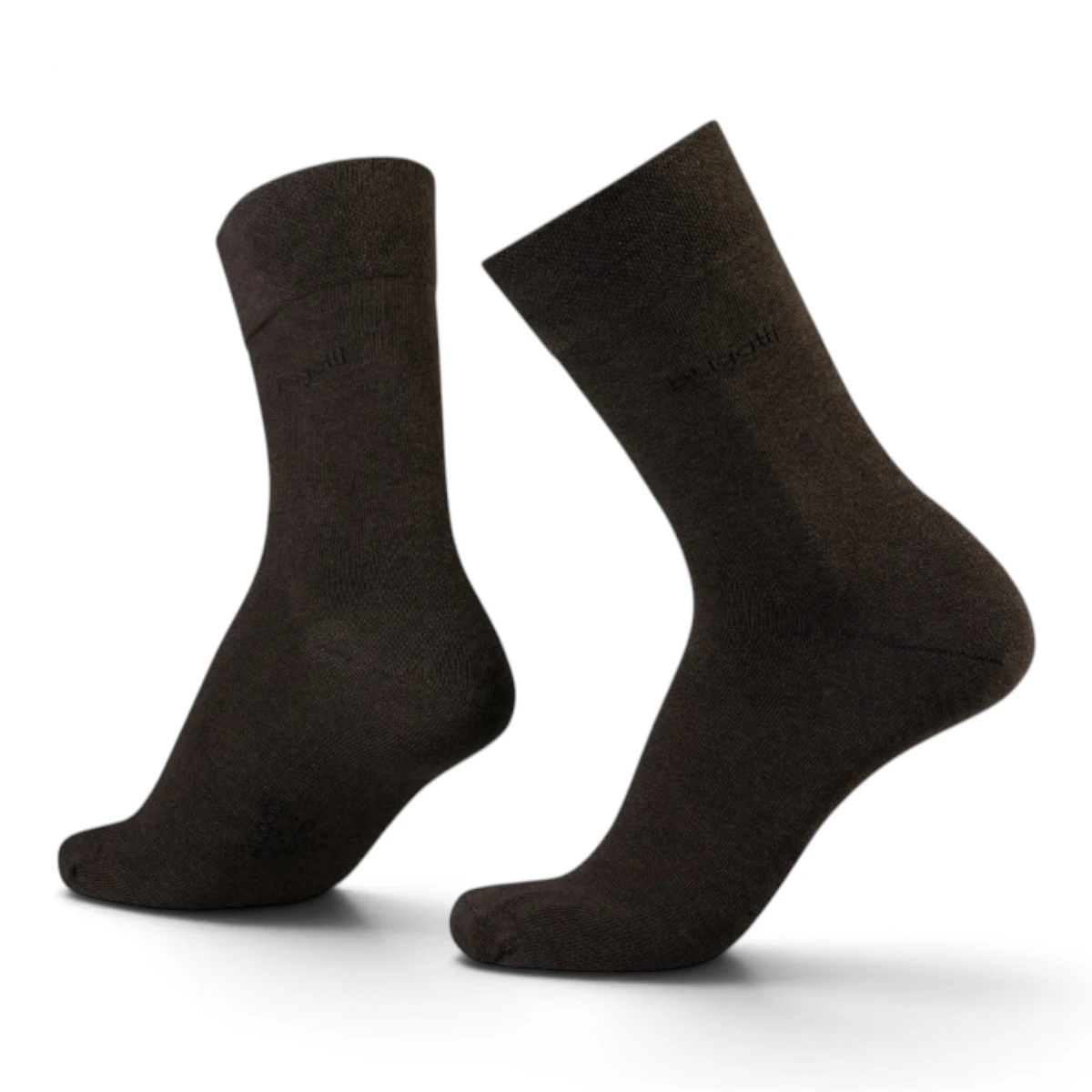 6703180 Bugatti čarape muške 3er basic brown mel