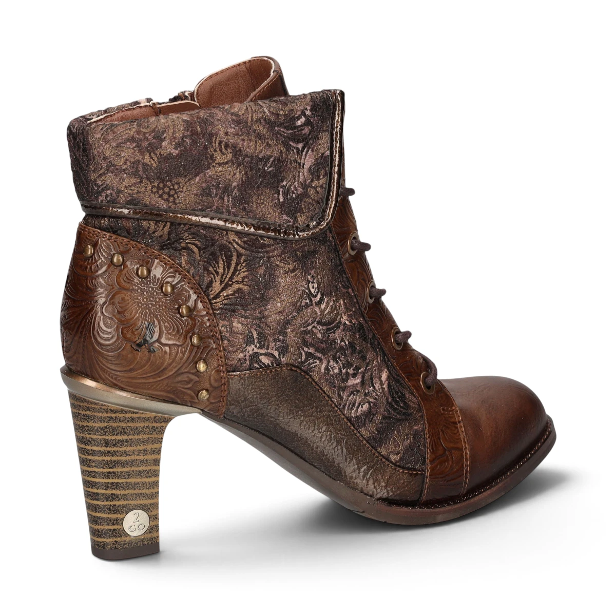 8238509-003 2 GO FASHION Ženske Smeđe Gležnjače
