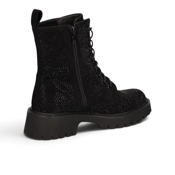 8242502-009 2Go Fashion ženske gležnjače na vezanje, crne