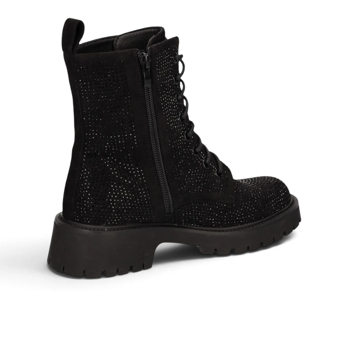 8242502-009 2Go Fashion ženske gležnjače na vezanje, crne