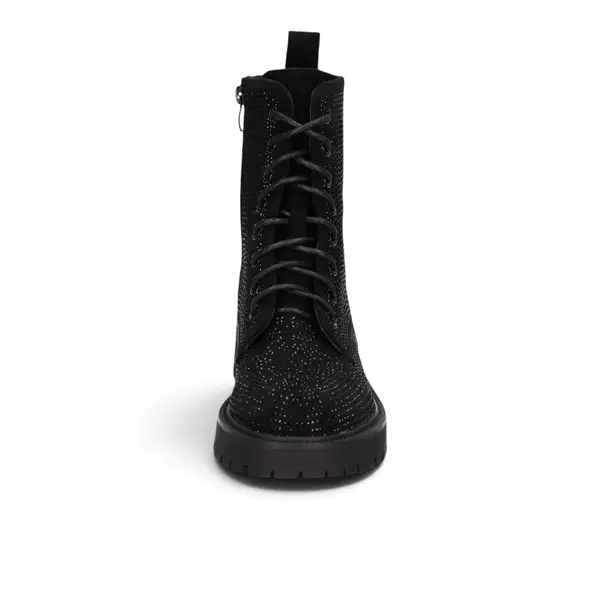 8242502-009 2Go Fashion ženske gležnjače na vezanje, crne