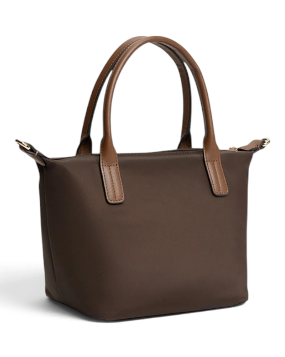 AW0AW17709-GUG-OS Tommy Hilfiger POPETTE MINI TOTE Fondant Brown