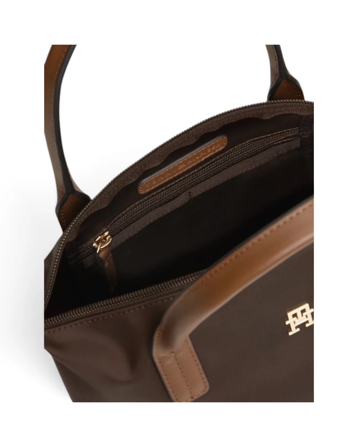 AW0AW17709-GUG-OS Tommy Hilfiger POPETTE MINI TOTE Fondant Brown